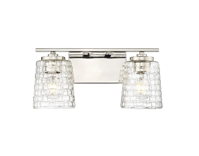 Shock - Resistant Industrial Lighting for Vibrating Machinery AreasSaben Two Light Vanity Shock - Resistant Industrial Lighting for Vibrating Machinery AreasSaben Two Light Vanity