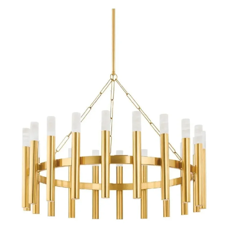 Track lighting with multiple heads for flexibilityPali Chandelier