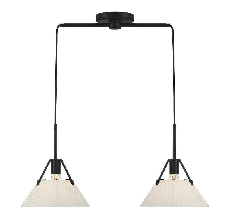 Durable Industrial Lighting for Harsh EnvironmentsTwo Light Linear Chandelier