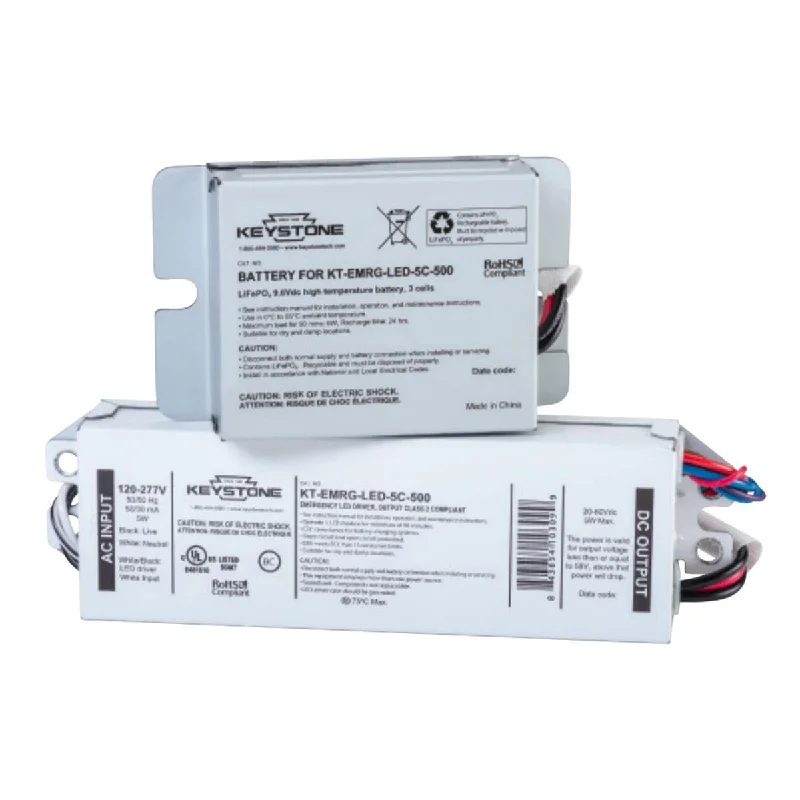 Dimmable Industrial Lighting for Ambiance ControlLED Emergency Drivers, 5 Watts, 20-60V DC Output, 500 lumens, External Battery Dimmable Industrial Lighting for Ambiance ControlLED Emergency Drivers, 5 Watts, 20-60V DC Output, 500 lumens, External Battery