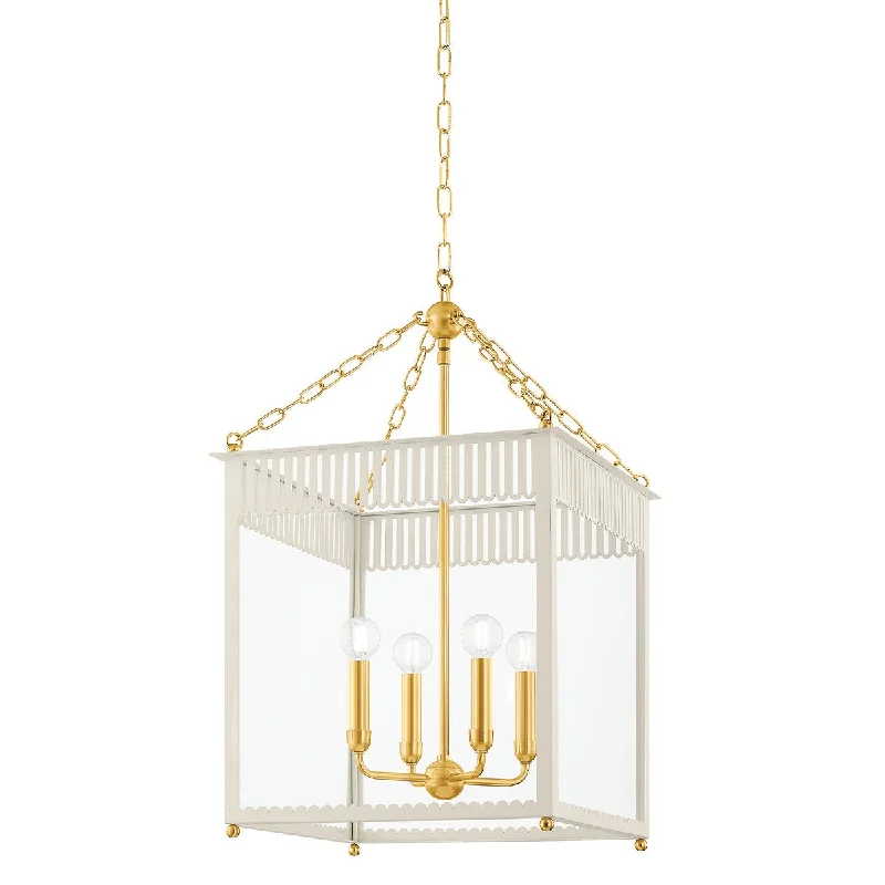 Industrial Lighting for Textile MillsRosalie Four Light Lantern