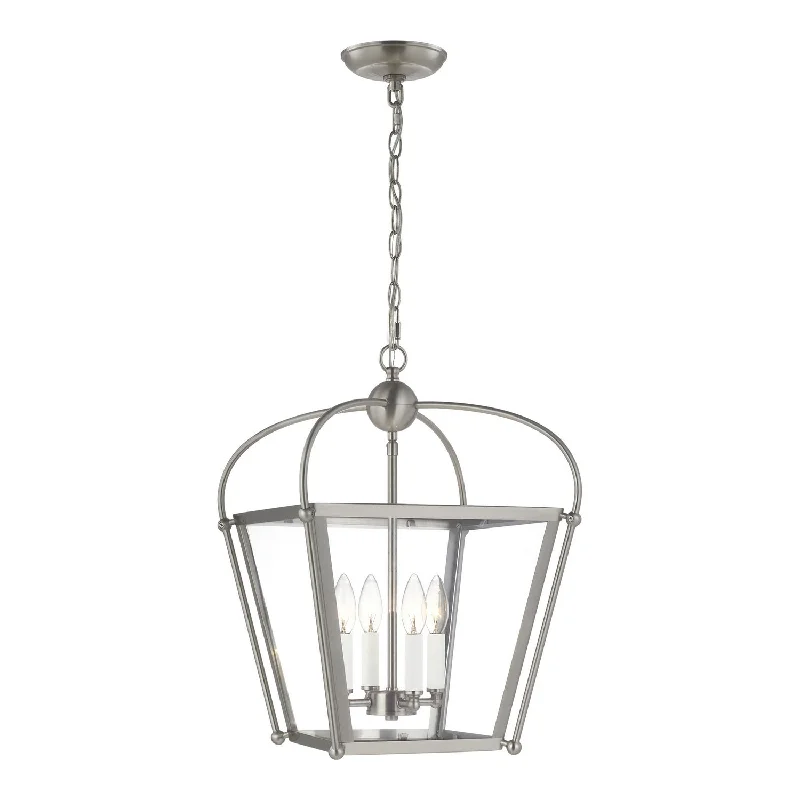 Industrial Wall - Mounted Lighting for Workshop WallsCharleston Four Light Foyer