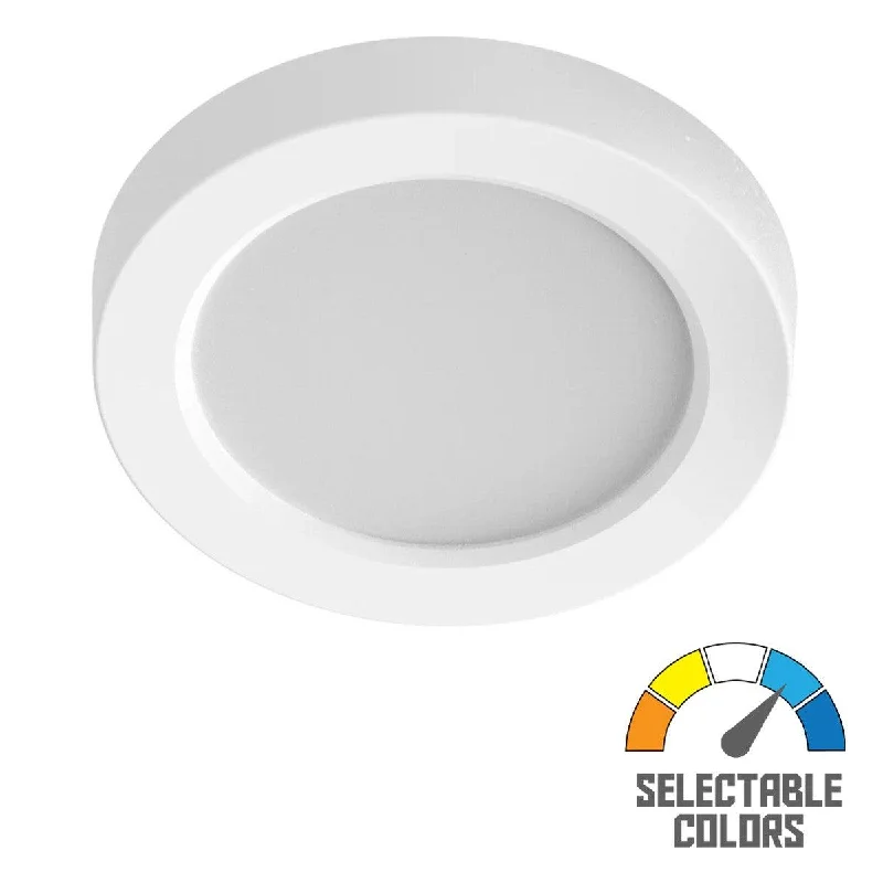 Industrial Lighting for Furniture FactoriesSUMOFA 7 In. LED Surface Mount Light 120-277V Selectable CCT White Finish Industrial Lighting for Furniture FactoriesSUMOFA 7 In. LED Surface Mount Light 120-277V Selectable CCT White Finish