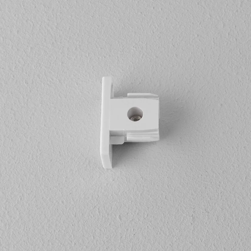 Contemporary track lighting in black finishAstro Track End Cap | Track
