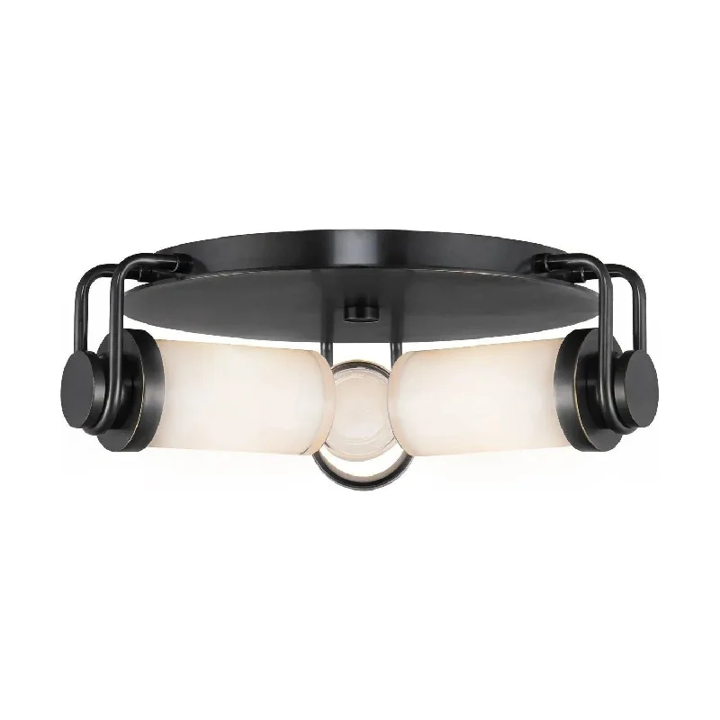 Track lighting for creating a moody atmosphereWynwood Flush Mount