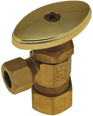 Track lighting for illuminating walkwaysAngle Stop 5/8 Inch  Compression X 3/8 Inch  Compression Rough Brass