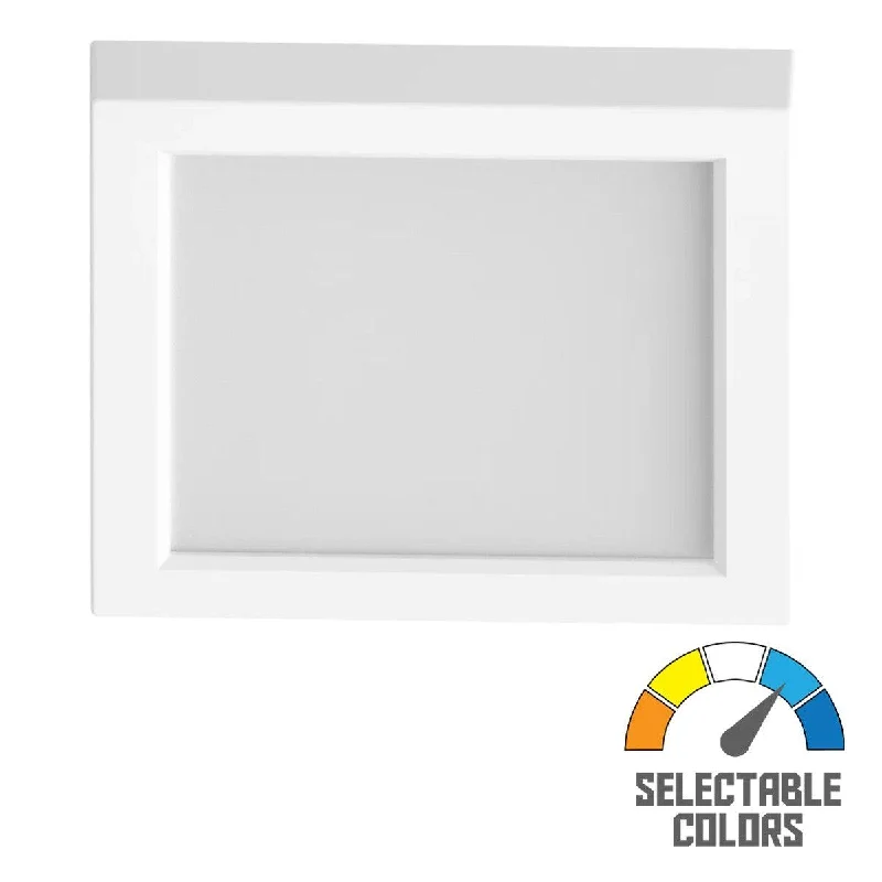 Dust - Resistant Industrial Lighting for Dirty WorkspacesSUMOFA 9 In. LED Surface Mount Light 120V Selectable CCT White Finish Dust - Resistant Industrial Lighting for Dirty WorkspacesSUMOFA 9 In. LED Surface Mount Light 120V Selectable CCT White Finish