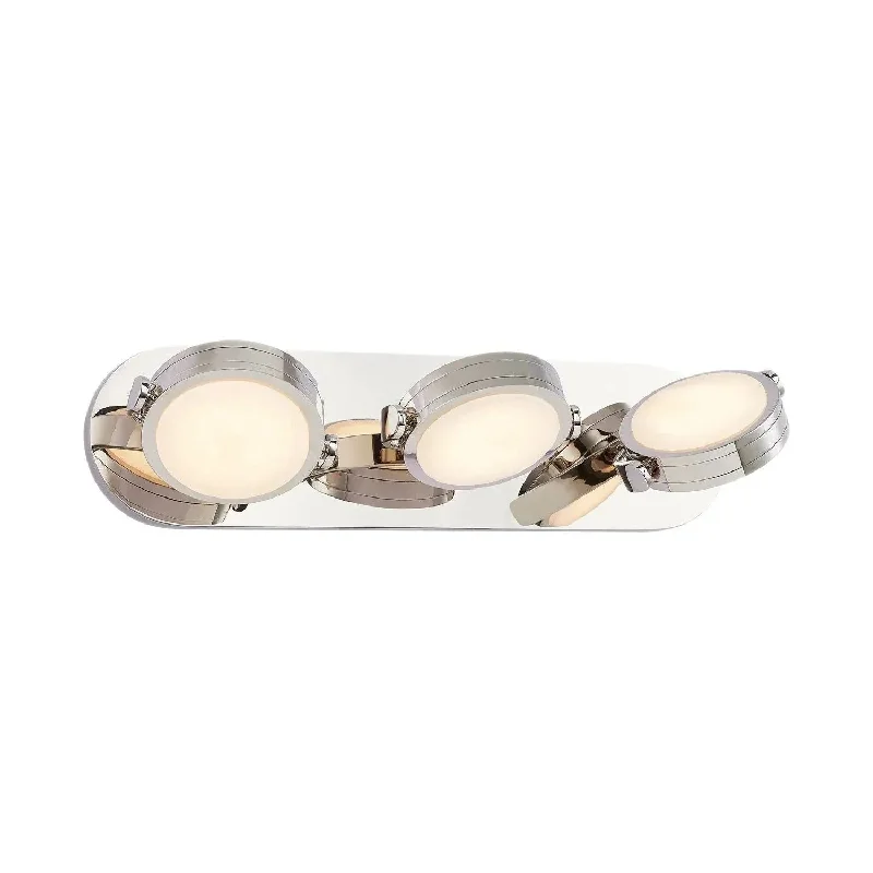 Track lighting with multiple heads for flexibilityBlanco LED Vanity