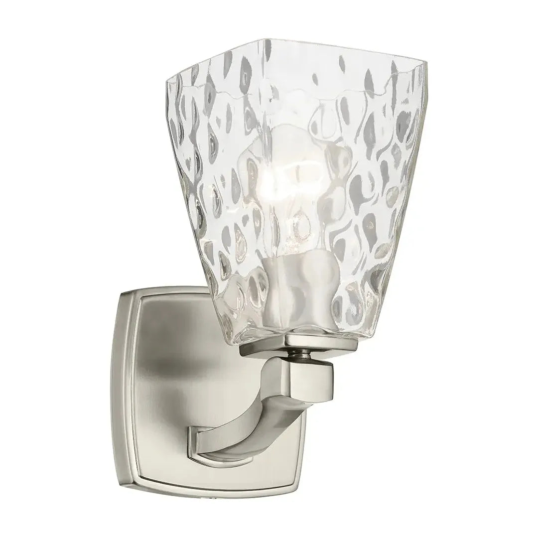 Track lighting with a brushed nickel finishMarant 9.5" 1-Light Wall Sconce