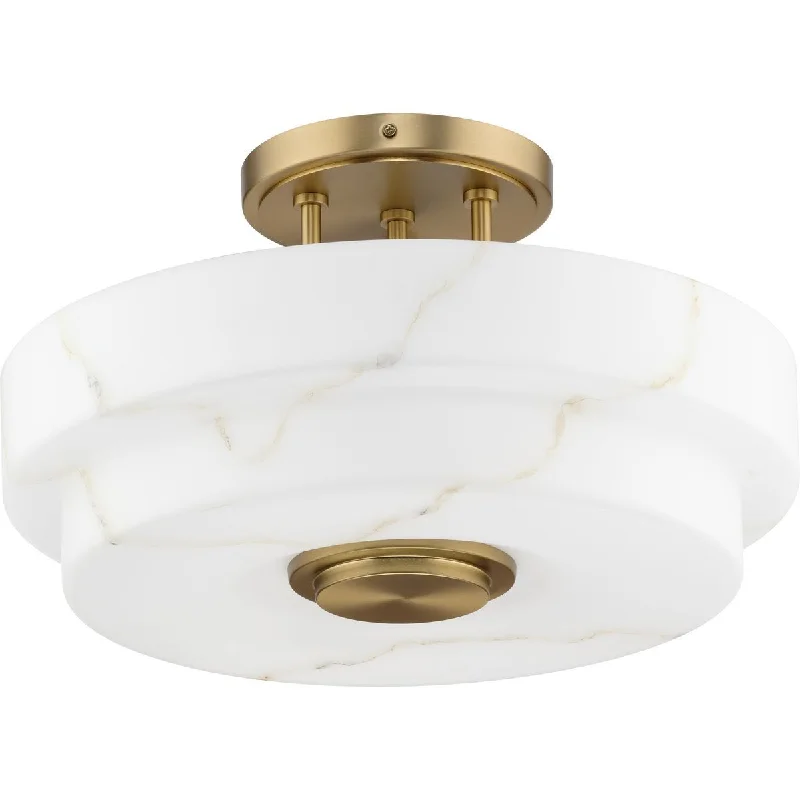 Shock - Resistant Industrial Lighting for Vibrating Machinery AreasTosca Three Light Semi-Flush Mount Shock - Resistant Industrial Lighting for Vibrating Machinery AreasTosca Three Light Semi-Flush Mount