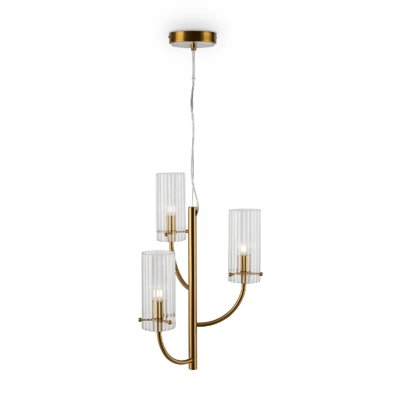 Wireless track lighting for easy installationArco 3Lt Centre Ceiling Light - Brass Finish Wireless track lighting for easy installationArco 3Lt Centre Ceiling Light - Brass Finish