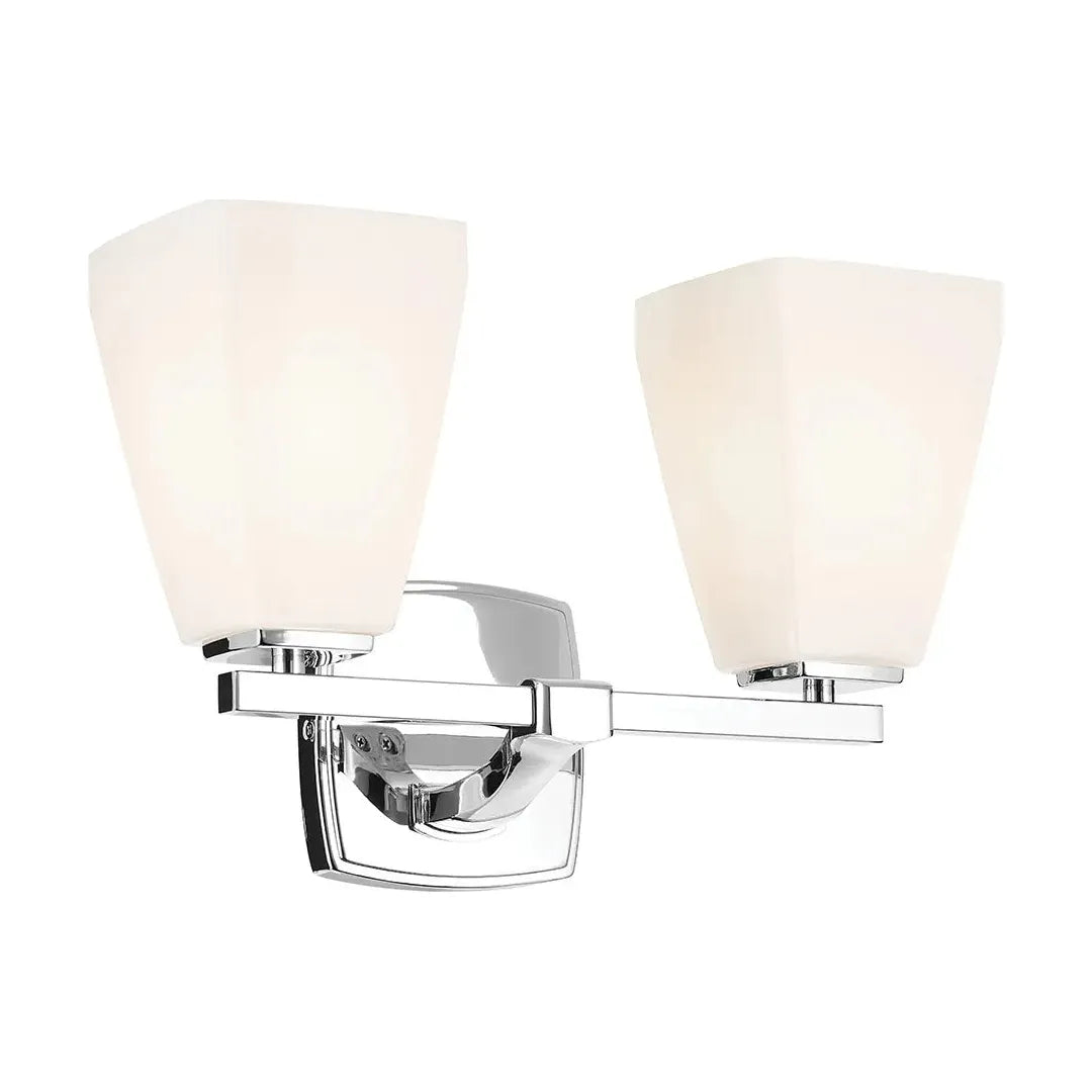 Track lighting with a decorative track designMarant 14.25" 2-Light Vanity Light