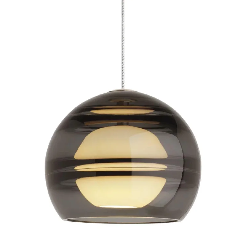 Dust - Resistant Industrial Lighting for Dirty WorkspacesSedona 6 in. Monorail Halogen Pendant Light Satin Nickel finish with Transparent Smoke glass Dust - Resistant Industrial Lighting for Dirty WorkspacesSedona 6 in. Monorail Halogen Pendant Light Satin Nickel finish with Transparent Smoke glass