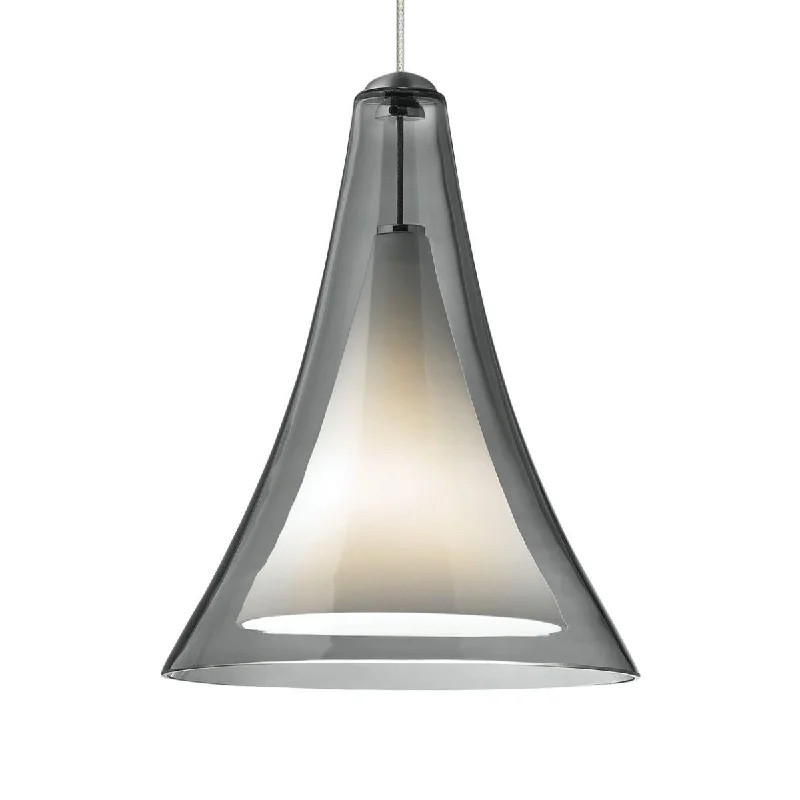 Industrial Flood Lighting for Outdoor Loading DocksMelrose II Halogen Pendant Light Monorail Smoke Glass Nickel Finish Industrial Flood Lighting for Outdoor Loading DocksMelrose II Halogen Pendant Light Monorail Smoke Glass Nickel Finish
