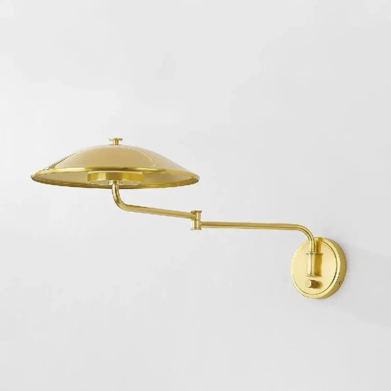 Wireless track lighting for easy installationBrockville LED Wall Sconce