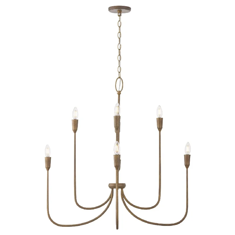 Track lighting with adjustable armsMarley Chandelier