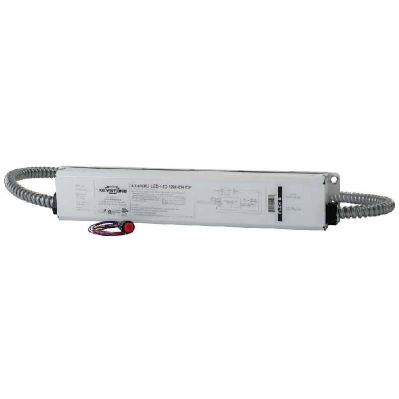 Color - Tunable Industrial Lighting for Special ApplicationsLED Emergency Drivers, 12 Watts, 20-60V DC Output, 1200 lumens, Internal Battery, Dual Flex Color - Tunable Industrial Lighting for Special ApplicationsLED Emergency Drivers, 12 Watts, 20-60V DC Output, 1200 lumens, Internal Battery, Dual Flex