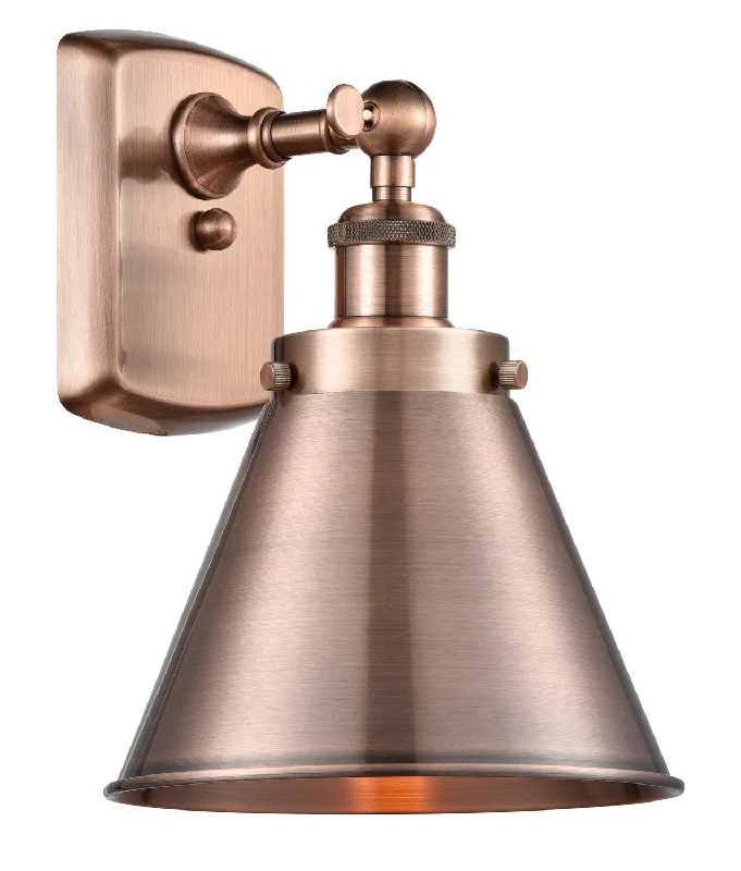 Industrial Lighting for Woodworking FactoriesBallston Urban One Light Wall Sconce
