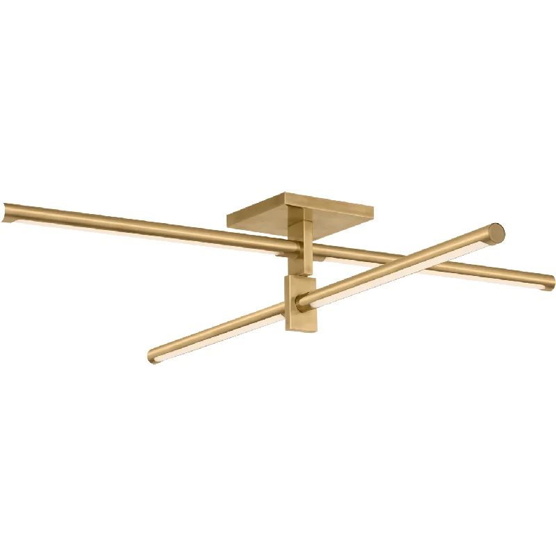 Waterproof track lighting for bathroomsAxis 36" Flush Mount