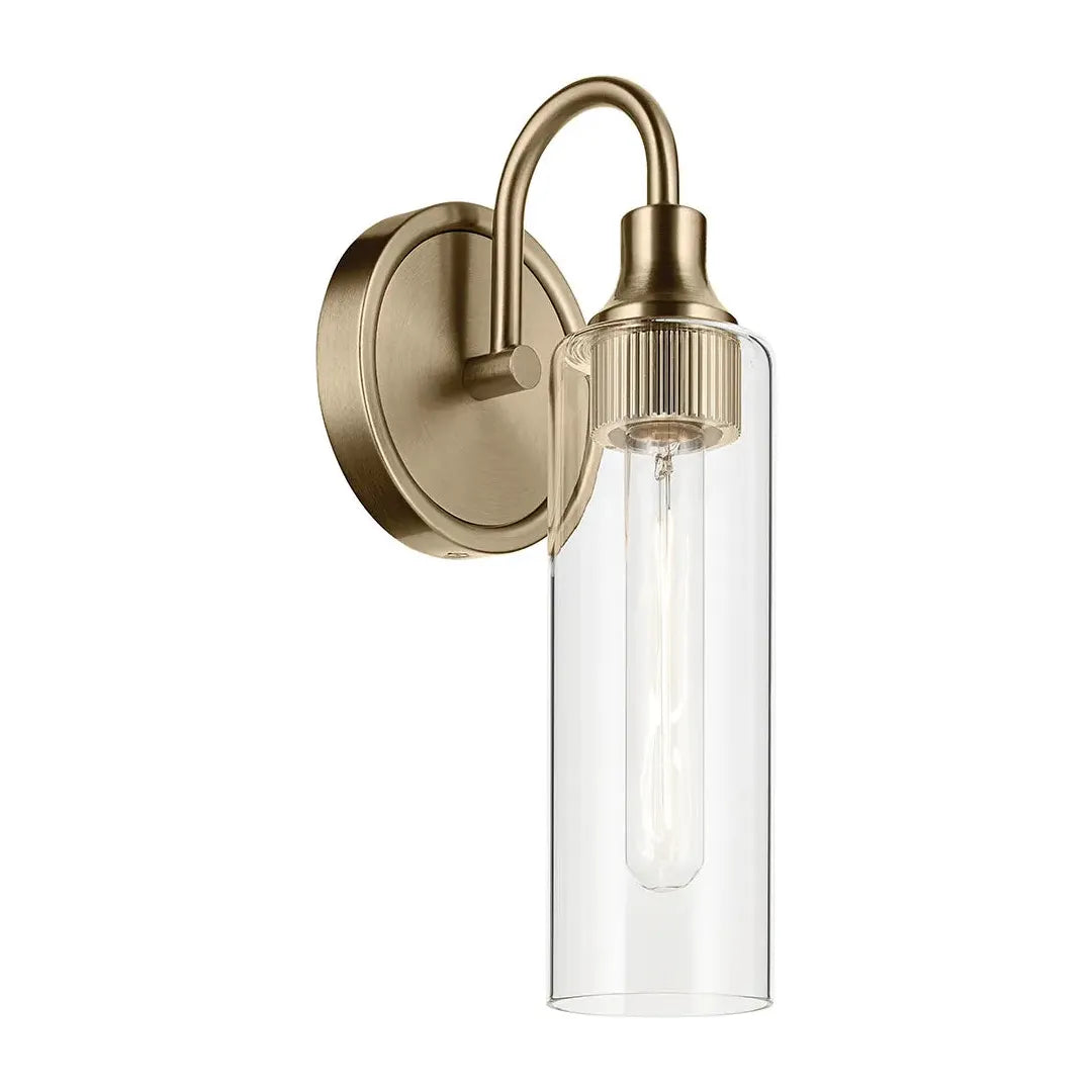 Track lighting with a decorative track designKavi 13" 1-Light Wall Sconce