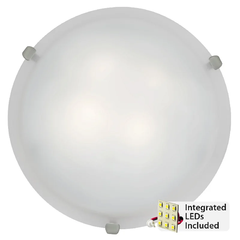 Industrial Lighting for Metal Fabrication ShopsMona LED Flush Mount