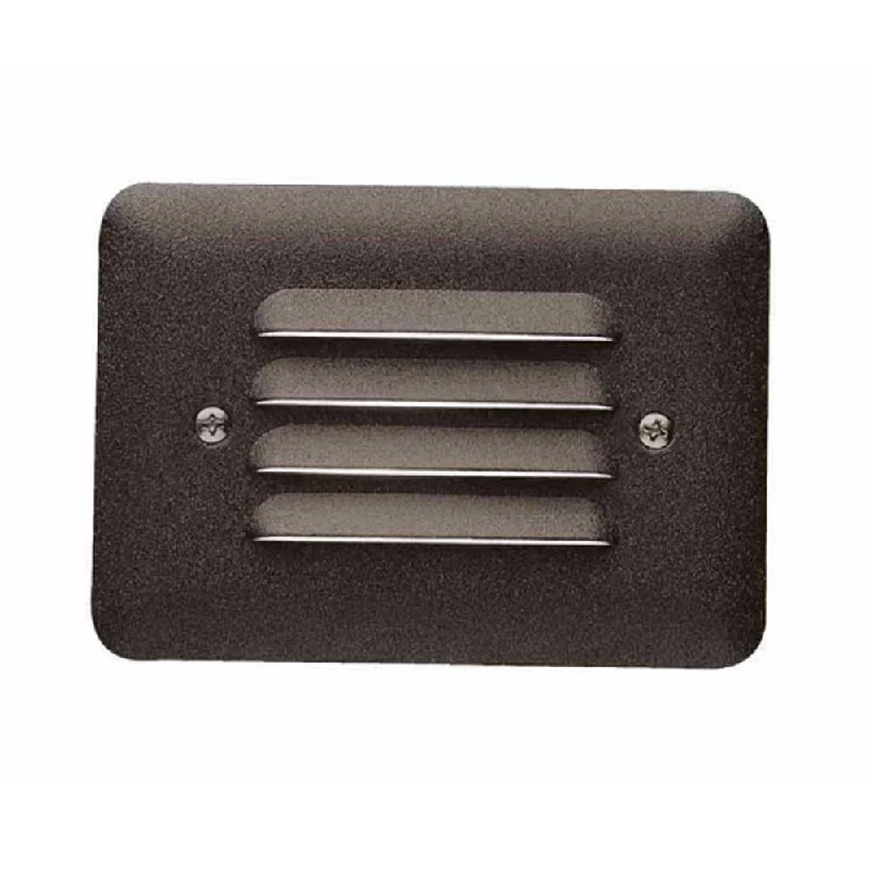Industrial Lighting for Metal Fabrication Shops12V Landscape Mini Louvered Step Light Textured Architectural Bronze Industrial Lighting for Metal Fabrication Shops12V Landscape Mini Louvered Step Light Textured Architectural Bronze