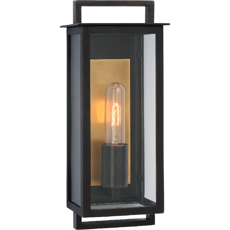 Track lighting with a long - lasting lifespanHalle Small Narrow Wall Lantern