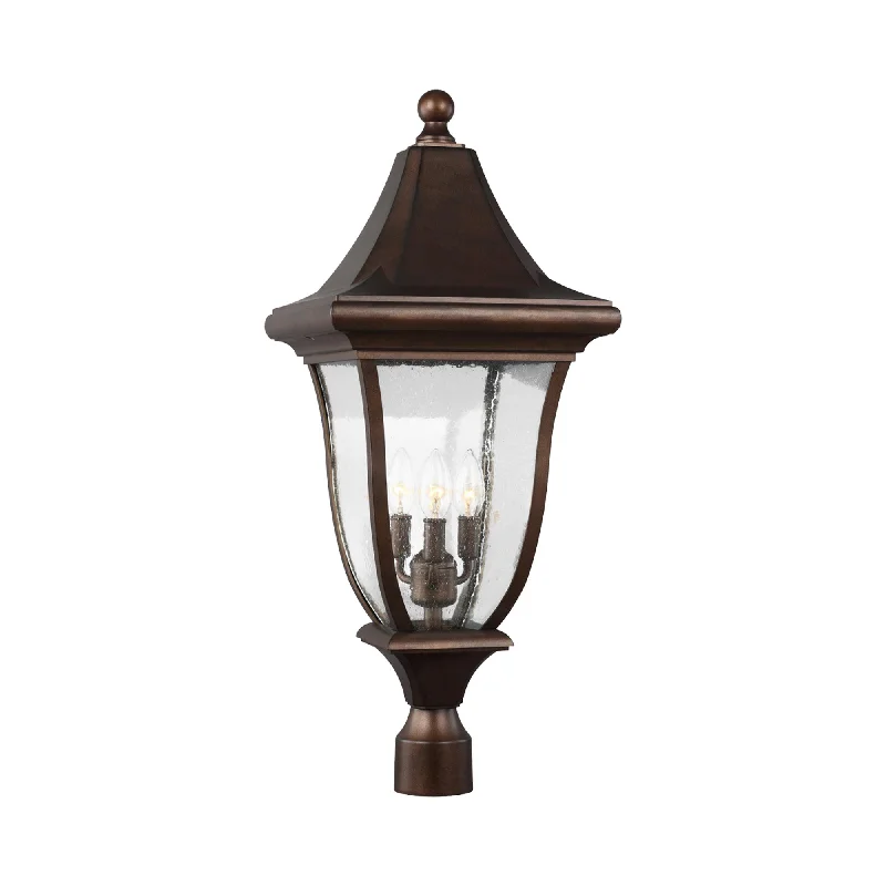 Track lighting for illuminating dining tablesOakmont Outdoor Post Light