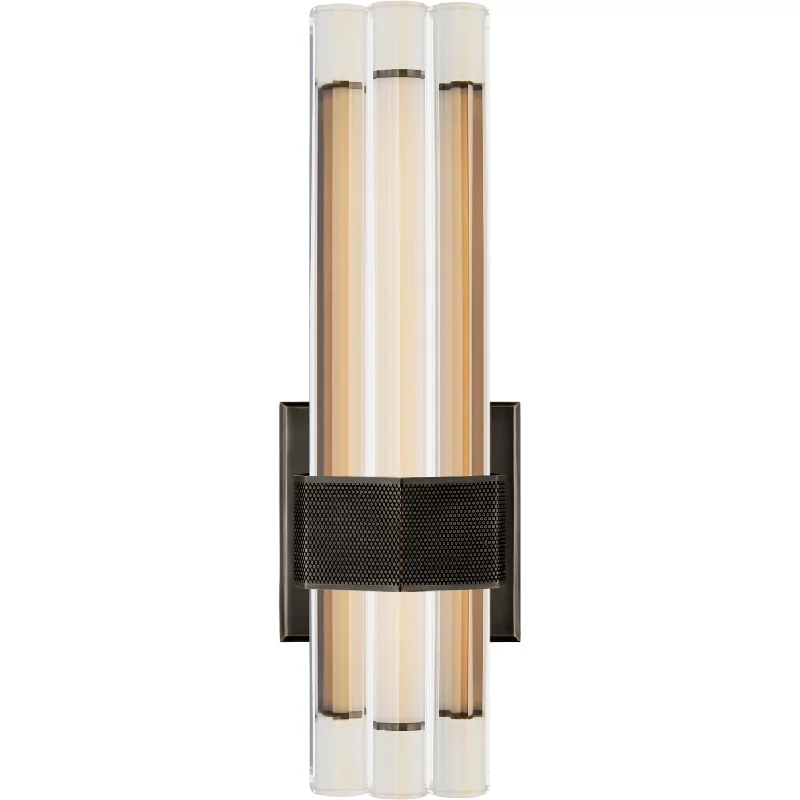 Adjustable track lighting for living roomsFascio 14" Asymmetric Sconce