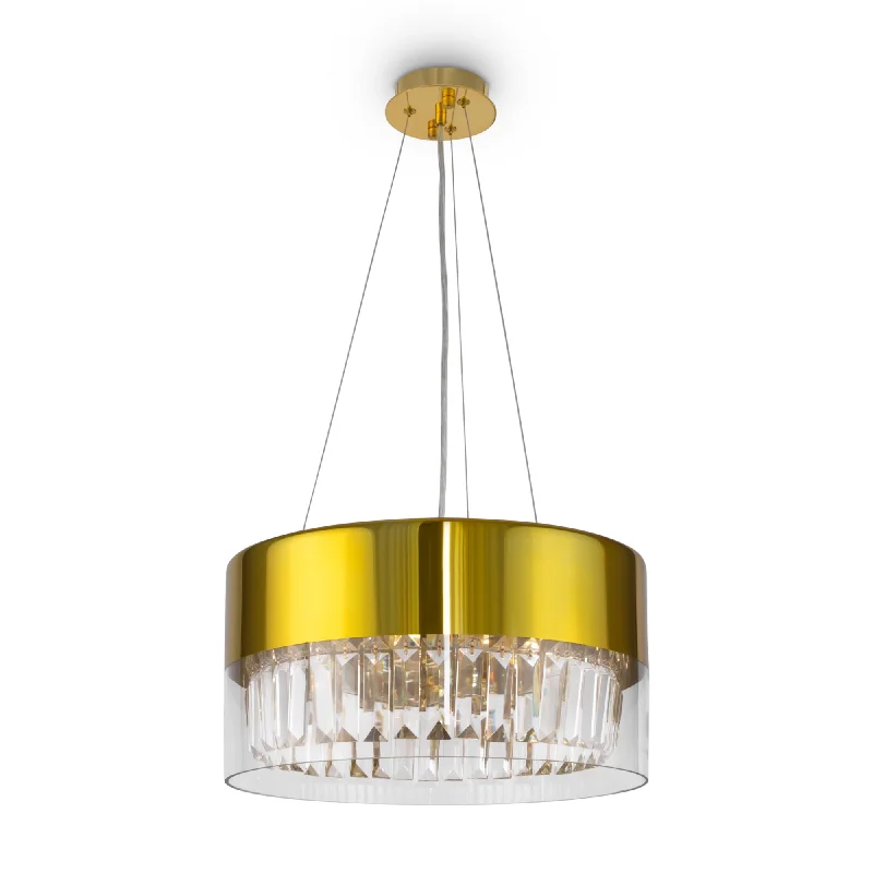 Track lighting for illuminating dining tablesWonderland 4/6Lt Crystal Ceiling Light - Gold Finish Track lighting for illuminating dining tablesWonderland 4/6Lt Crystal Ceiling Light - Gold Finish