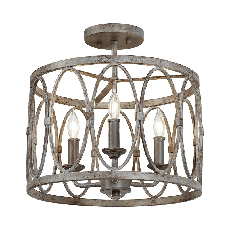 Commercial - grade track lighting for storesPatrice Semi-Flush Mount Ceiling Light