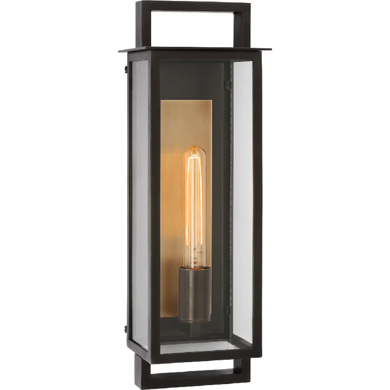 Adjustable track lighting for living roomsHalle Medium Narrow Wall Lantern