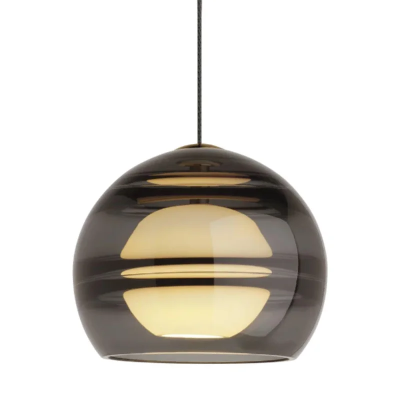 Dimmable Industrial Lighting for Ambiance ControlSedona 6 in. Monorail Halogen Pendant Light Brass finish with Transparent Smoke glass Dimmable Industrial Lighting for Ambiance ControlSedona 6 in. Monorail Halogen Pendant Light Brass finish with Transparent Smoke glass