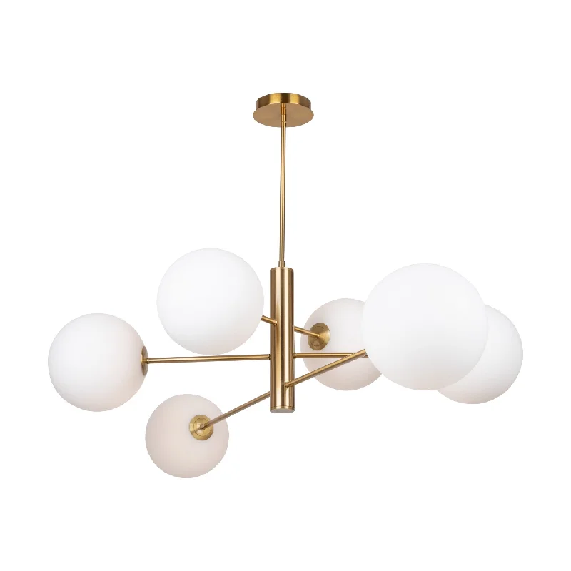 Chandeliers with Metal Frames in Black FinishChandeliers with Metal Frames in Black FinishAurelia Collection 6-Light 48" Chandelier - AC11766BR Chandeliers with Metal Frames in Black FinishChandeliers with Metal Frames in Black FinishAurelia Collection 6-Light 48" Chandelier - AC11766BR