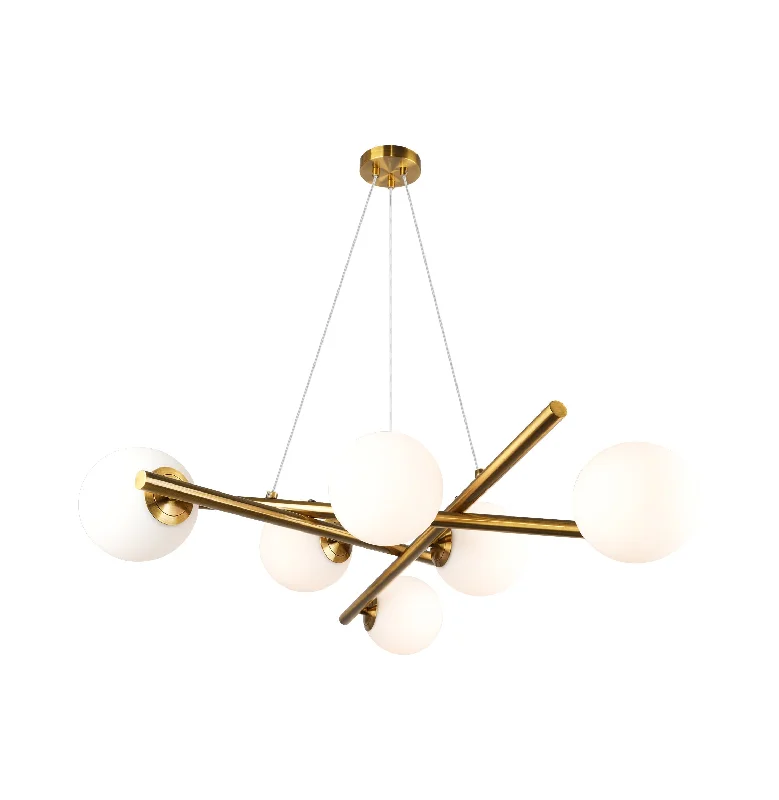 Chandeliers with Pendant Lights for a Stylish LookChandeliers with Pendant Lights for a Stylish LookModena - 6-Light Chandelier - Plated Brushed Brass Chandeliers with Pendant Lights for a Stylish LookChandeliers with Pendant Lights for a Stylish LookModena - 6-Light Chandelier - Plated Brushed Brass
