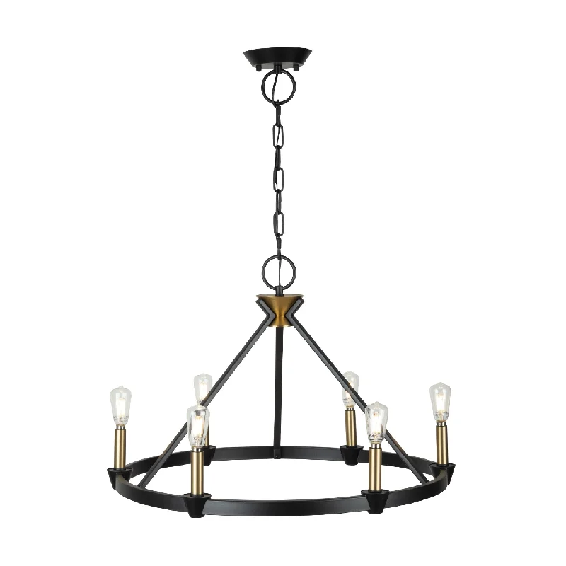 Chandeliers with Metal Frames in Black FinishChandeliers with Metal Frames in Black FinishNotting Hill Collection 6-Light Chandelier Black and Brushed Brass Chandeliers with Metal Frames in Black FinishChandeliers with Metal Frames in Black FinishNotting Hill Collection 6-Light Chandelier Black and Brushed Brass