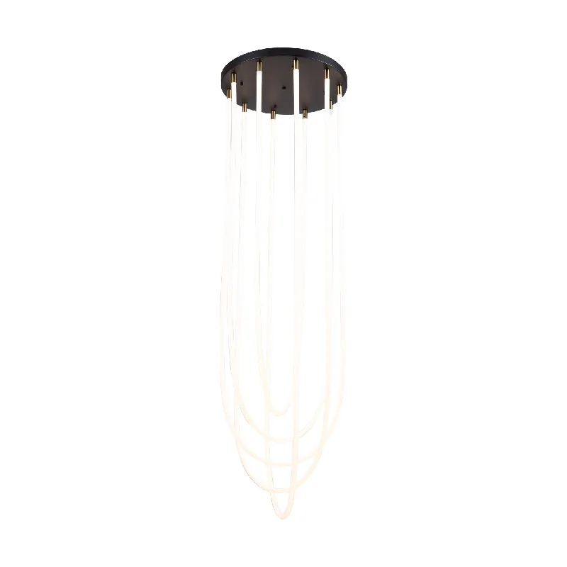 Chandeliers with Adjustable Arms for Directional LightingChandeliers with Adjustable Arms for Directional LightingCascata Collection 5-Light Chandelier Black and Brushed Brass Chandeliers with Adjustable Arms for Directional LightingChandeliers with Adjustable Arms for Directional LightingCascata Collection 5-Light Chandelier Black and Brushed Brass