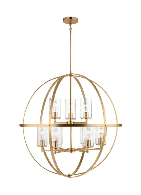 Minimalist Chandeliers for Sleek and Simple InteriorsMinimalist Chandeliers for Sleek and Simple InteriorsAlturas indoor dimmable 9-light multi-tier chandelier in satin brass finish with spherical steel fra Minimalist Chandeliers for Sleek and Simple InteriorsMinimalist Chandeliers for Sleek and Simple InteriorsAlturas indoor dimmable 9-light multi-tier chandelier in satin brass finish with spherical steel fra