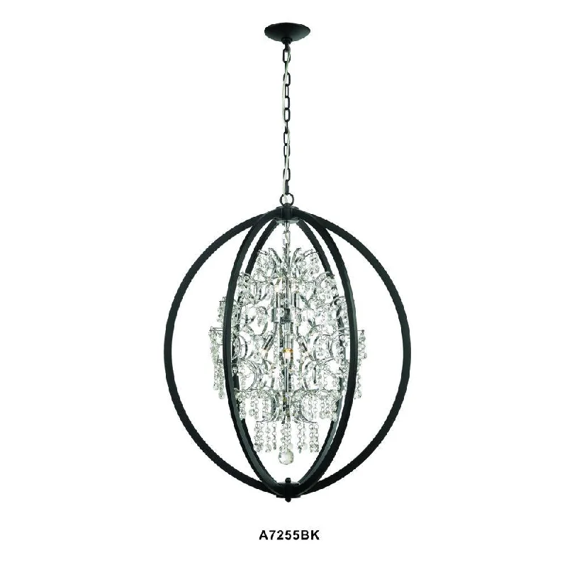Bohemian - Style Beaded Chandeliers for Eclectic DecorBohemian - Style Beaded Chandeliers for Eclectic DecorAvista Belair Chandelier 24" Black Bohemian - Style Beaded Chandeliers for Eclectic DecorBohemian - Style Beaded Chandeliers for Eclectic DecorAvista Belair Chandelier 24" Black