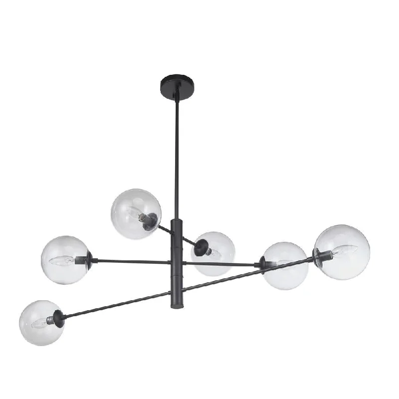 Chandeliers with Colored Glass for a Splash of ColorChandeliers with Colored Glass for a Splash of ColorAvista Boca Chandelier 6-Light Black Chandeliers with Colored Glass for a Splash of ColorChandeliers with Colored Glass for a Splash of ColorAvista Boca Chandelier 6-Light Black