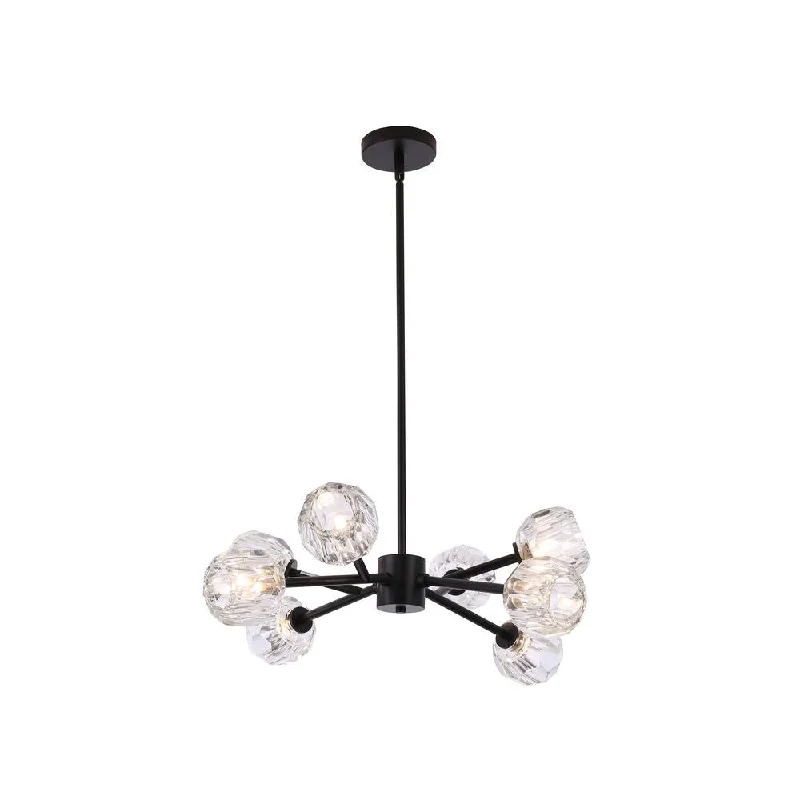 Chandeliers with Frosted Glass for a Softer Light DiffusionChandeliers with Frosted Glass for a Softer Light DiffusionAvista Hampton Chandelier 8-Light Matte Black Chandeliers with Frosted Glass for a Softer Light DiffusionChandeliers with Frosted Glass for a Softer Light DiffusionAvista Hampton Chandelier 8-Light Matte Black