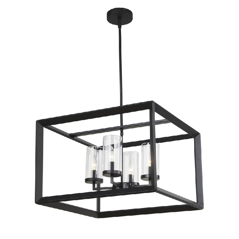 Chandeliers with Metal Frames in Black FinishChandeliers with Metal Frames in Black FinishAvista Metro 21" Chandelier Black Chandeliers with Metal Frames in Black FinishChandeliers with Metal Frames in Black FinishAvista Metro 21" Chandelier Black