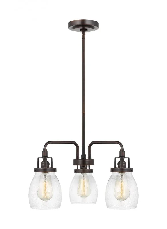Traditional Brass Chandeliers for Classic InteriorsTraditional Brass Chandeliers for Classic InteriorsBelton transitional 3-light indoor dimmable ceiling chandelier pendant light in bronze finish with c