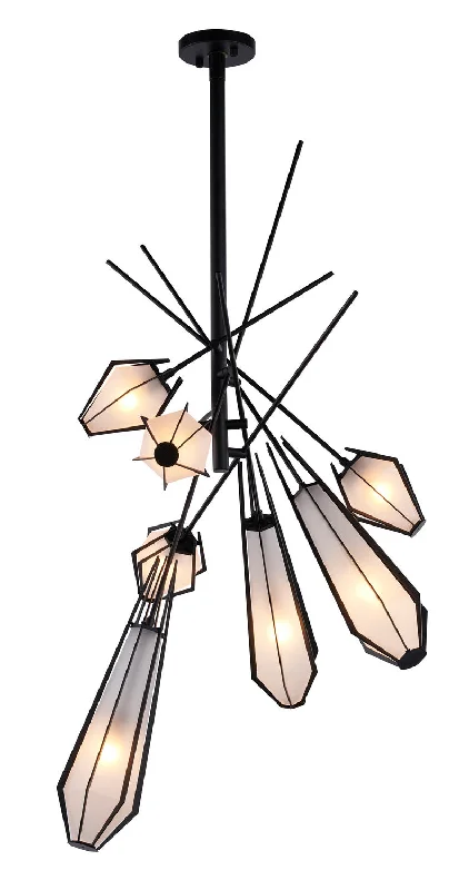 Chandeliers with Metal Frames in Gold FinishChandeliers with Metal Frames in Gold FinishBethel International GA43C35B Chandelier Light - Black Chandeliers with Metal Frames in Gold FinishChandeliers with Metal Frames in Gold FinishBethel International GA43C35B Chandelier Light - Black