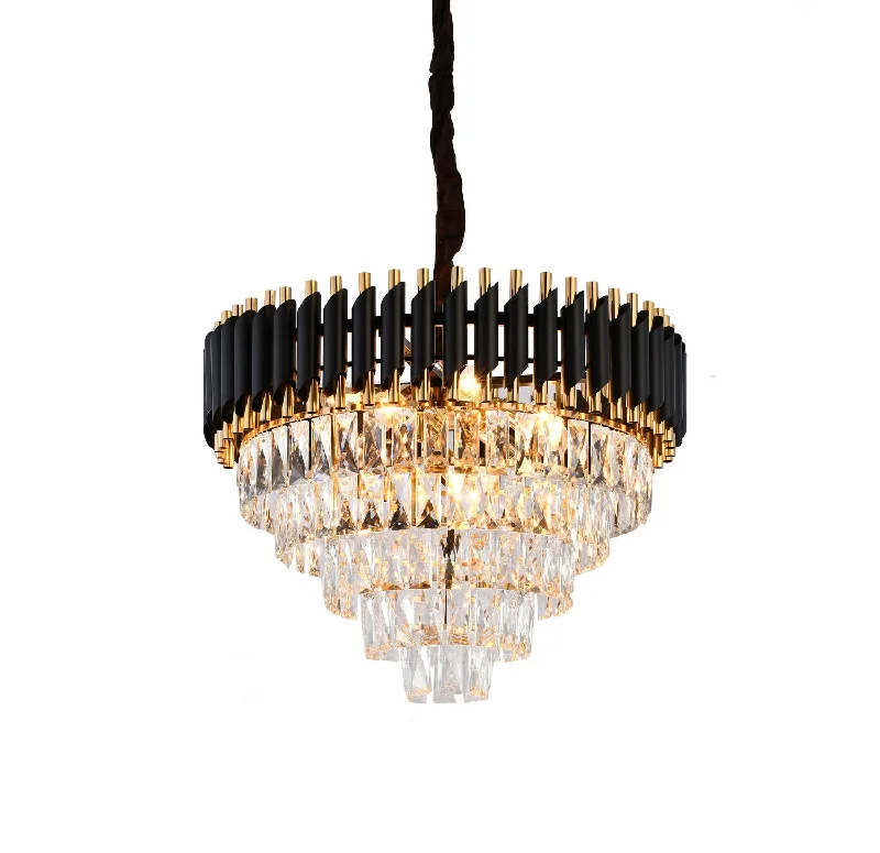 Chandeliers with Metal Frames in Gold FinishChandeliers with Metal Frames in Gold FinishBethel International GL411C24B Chandelier Light - Black & Gold Chandeliers with Metal Frames in Gold FinishChandeliers with Metal Frames in Gold FinishBethel International GL411C24B Chandelier Light - Black & Gold