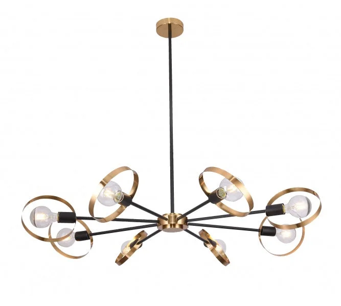 Mid - Century Modern Chandeliers for Vintage AppealMid - Century Modern Chandeliers for Vintage AppealBethel International TR74C43BR Chandelier Light - Black & Brushed Brass Mid - Century Modern Chandeliers for Vintage AppealMid - Century Modern Chandeliers for Vintage AppealBethel International TR74C43BR Chandelier Light - Black & Brushed Brass