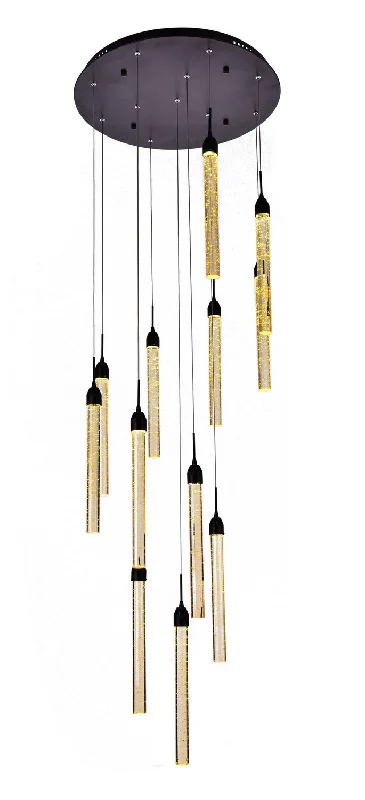Chandeliers with Metal Frames in Silver FinishChandeliers with Metal Frames in Silver FinishBethel International YJ02DB Chandelier Light - Dark Brown