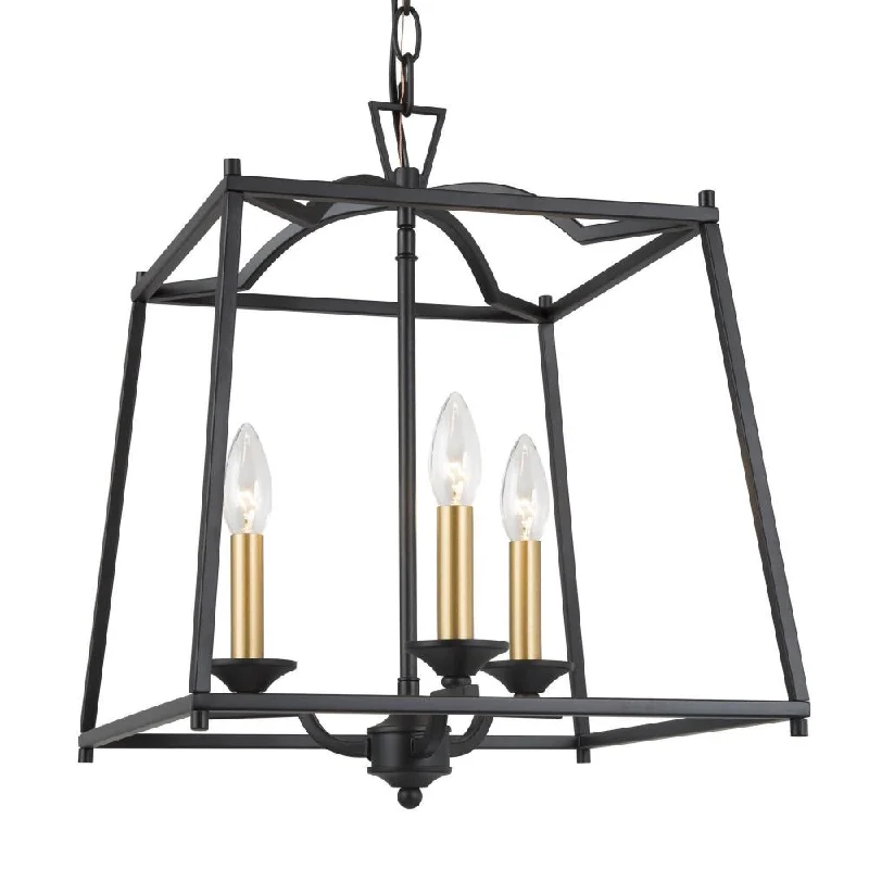 Chandeliers with Clear Crystal for a Sparkling EffectChandeliers with Clear Crystal for a Sparkling EffectCemithersia 3-Light Small Black Chandelier Chandeliers with Clear Crystal for a Sparkling EffectChandeliers with Clear Crystal for a Sparkling EffectCemithersia 3-Light Small Black Chandelier
