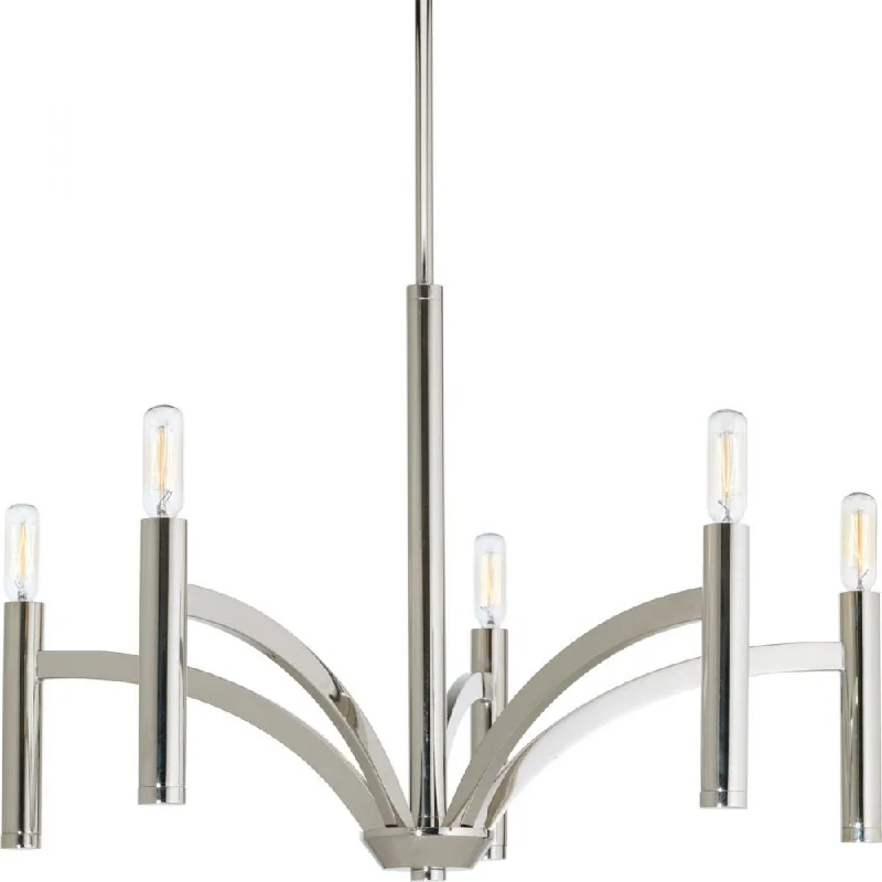 Rustic Wood Chandeliers for Country - Style HousesRustic Wood Chandeliers for Country - Style HousesDraper Collection Five-Light Polished Nickel Luxe Chandelier Light Rustic Wood Chandeliers for Country - Style HousesRustic Wood Chandeliers for Country - Style HousesDraper Collection Five-Light Polished Nickel Luxe Chandelier Light