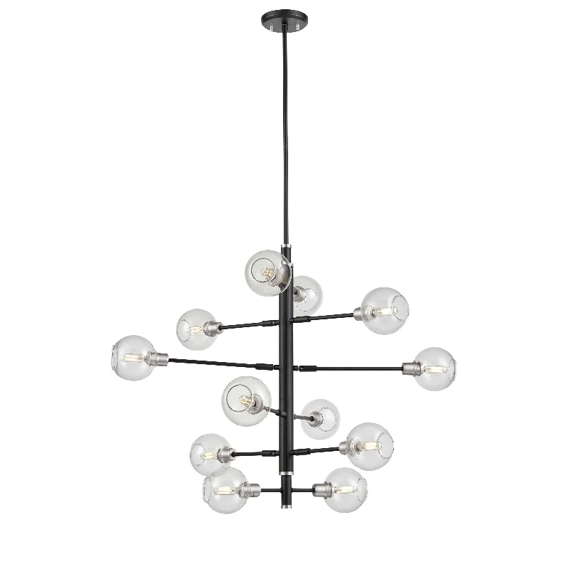 Chandeliers with Frosted Glass for a Softer Light DiffusionChandeliers with Frosted Glass for a Softer Light DiffusionOcean Drive - pendant - DVP20849SN_GR-CL Chandeliers with Frosted Glass for a Softer Light DiffusionChandeliers with Frosted Glass for a Softer Light DiffusionOcean Drive - pendant - DVP20849SN_GR-CL